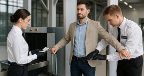 مراحل بازرسی چمدان در فرودگاه