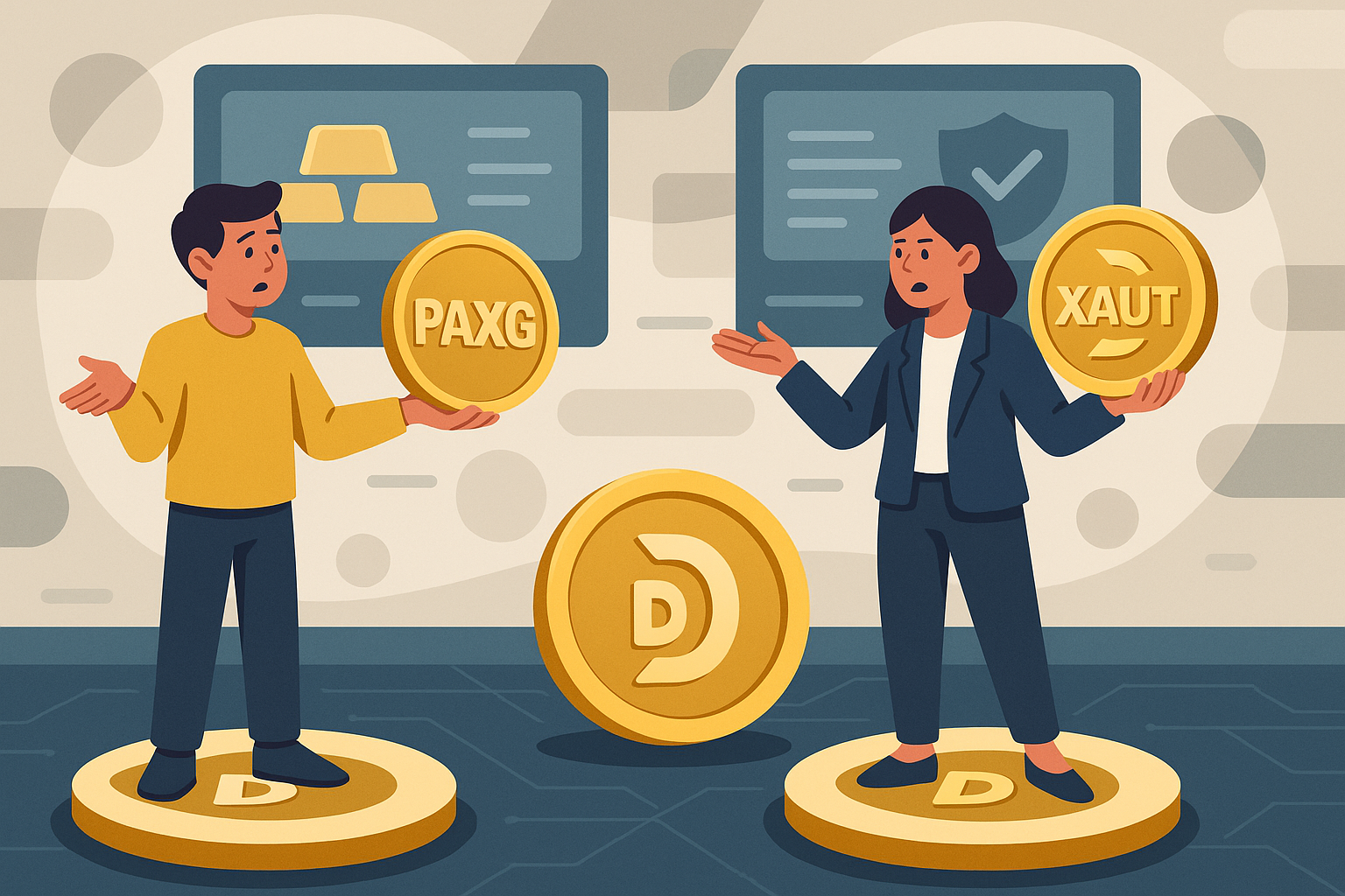 مقایسه پکس گلد و تتر گلد