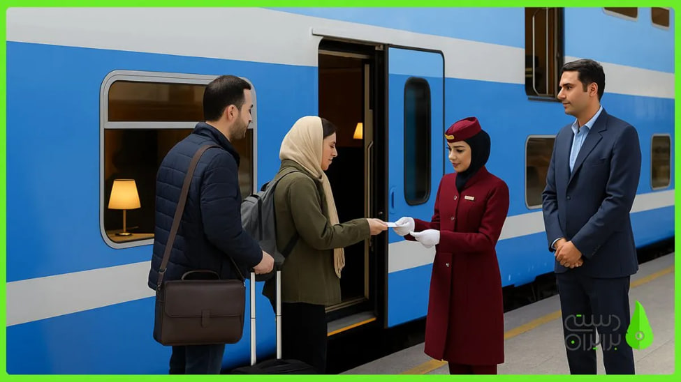 راهنمای خرید بلیط قطار ۵ ستاره زندگی