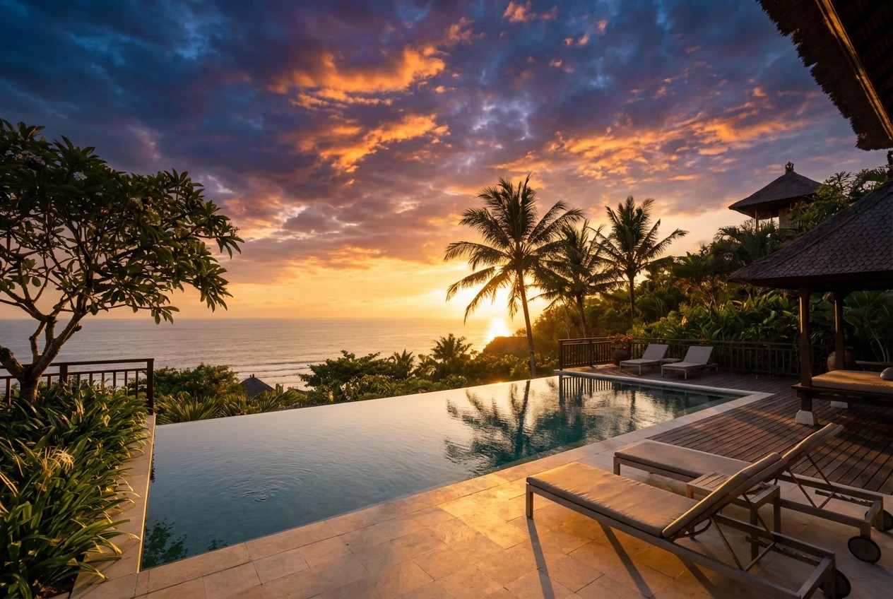 ویلای لوکس در بالی - اقامت تور بالی