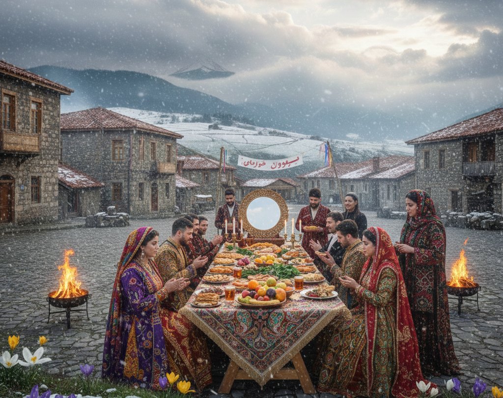 اب و هوای گرجستان نوروز