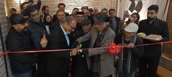 افتتاح نمایشگاه آثار هشتمین دوسالانه ملی ایران در دولتخانه صفوی قزوین