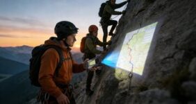 این موبایل یک پروژکتور در دل خود دارد / عکس