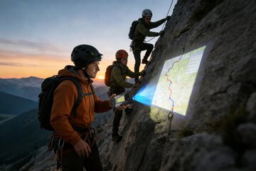 این موبایل یک پروژکتور در دل خود دارد / عکس