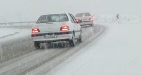 جاده فیروزکوه مسدود شد/ مسافران بخوانند
