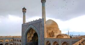 خطر فروریزش گنبد نظام‌الملک در اثر وقوع نشست مسجد جامع اصفهان