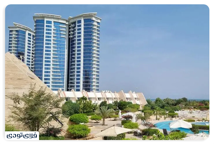 هتل نزدیک ساحل مرجان کیش