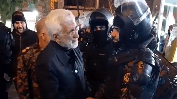 سعید جلیلی در جمع مأموران یگان ویژه