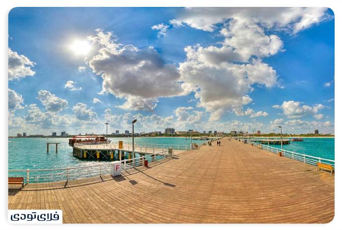 اسکله تفریحی جزیره کیش