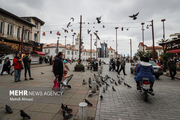 مرمت خانه فروغ و حریق در بازار سنتی رشت