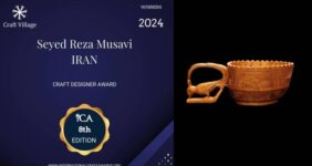 هنرمند مازندرانی در رویداد بین‌المللی صنایع‌دستی برگزیده شد
