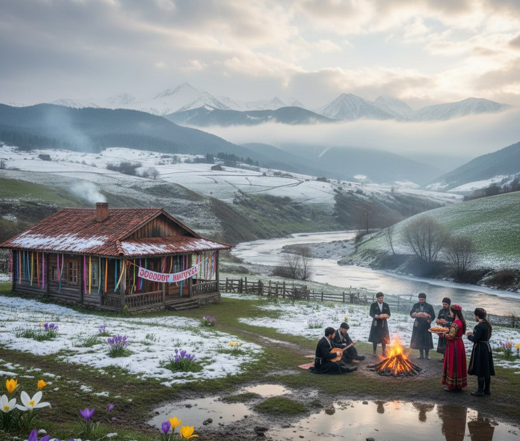 اب و هوای گرجستان نوروز