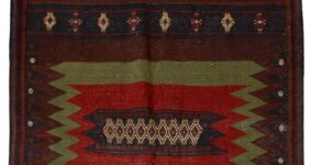 اهدای گلیم دستبافت به رئیس جمهور