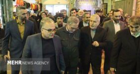 بازدید وزیر میراث فرهنگی از طرح بازارچه سمنان