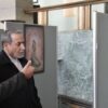 بازید عراقچی از نمایشگاه آثار فرشچیان در مقر سازمان ملل+ عکس