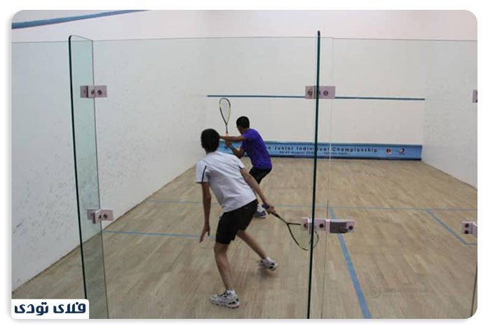 باشگاه انقلاب سالن اسکواش باشگاه انقلاب