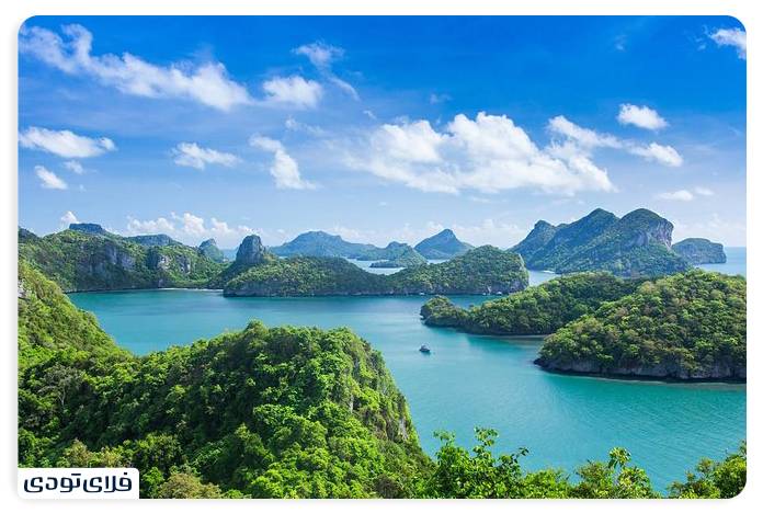 جاهای دیدنی سامویی پارک ملی انگ تونگ کوماسایی