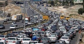 ترافیک سنگین در آزادراه تهران-کرج و قزوین / رانندگان مراقب باشند