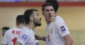 تیم‌ملی فوتسال ایران صدرنشین شد