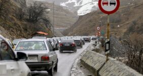 جاده چالوس دوطرفه شد