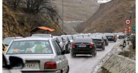 جاده چالوس قفل شد/ هشدار پلیس راهور به مسافران