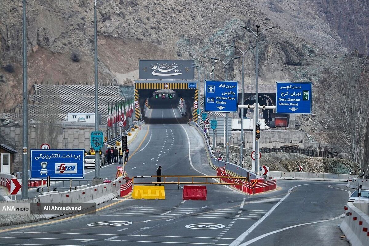 جاده چالوس یک طرفه شد/ مسافران بخوانند