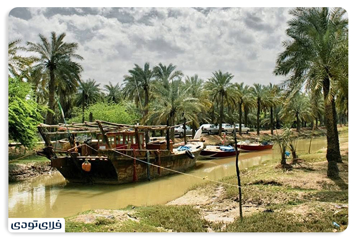 جاهای دیدنی آبادان جزیره مینو آبادان