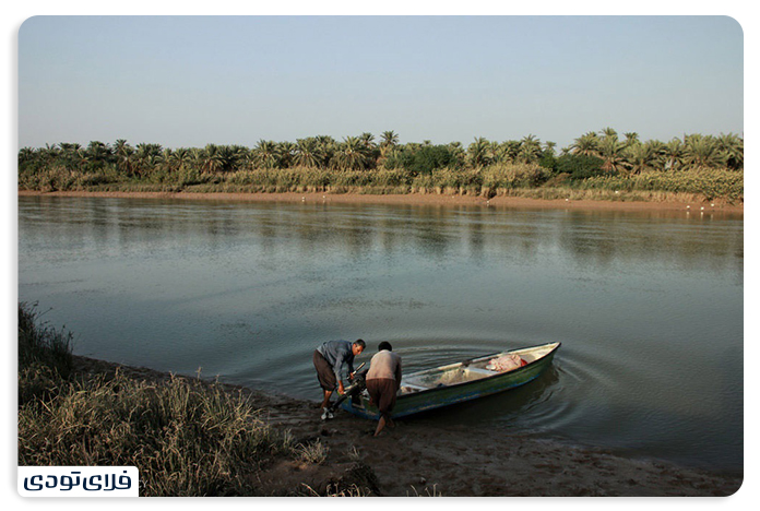 جاهای دیدنی آبادان رودخانه بهمنشیر آبادان