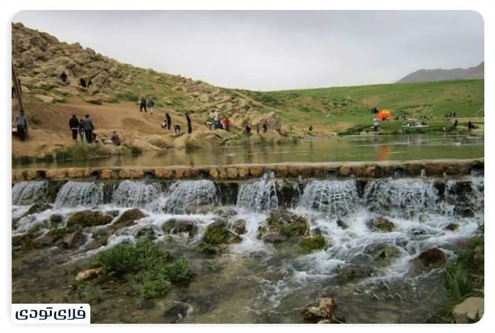 جاهای دیدنی چهارمحال و بختیاری چشمه دیمه چهارمحال و بختیاری