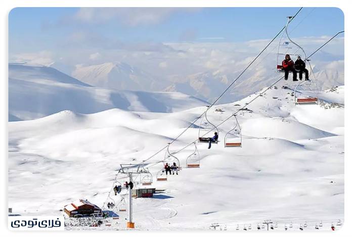 جاهای دیدنی چهارمحال و بختیاری پیسا اسکی چلکرد چهارمحال و بختیاری