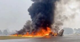 حادثه تلخ در آسمان همدان/ جنگنده ارتش سقوط کرد