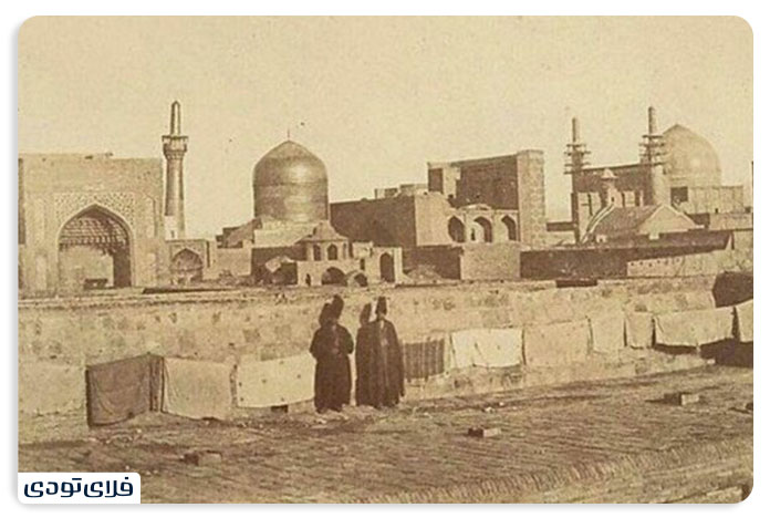 ساخت بنای حرم امام رضا (ع)