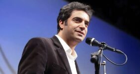 حضور توجه‌برانگیز منوچهر هادی در جشنواره فجر+ عکس