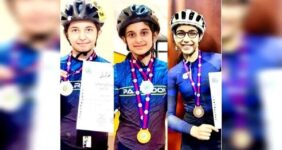 درخشش دختران ملایر در مسابقات اسکیت قهرمانی کشور