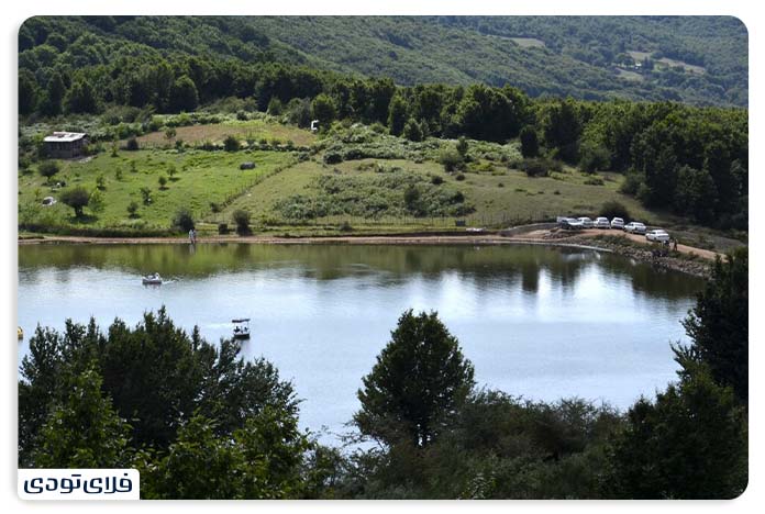 فاصله شهرهای مهم و نزدیک تا دریاچه ویستان