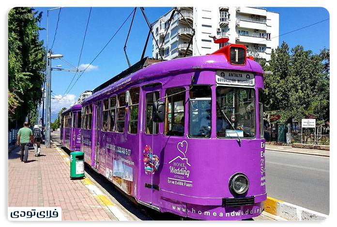 سفر به آنتالیا, راهنمای سفر به آنتالیا هزینه وسایل حمل و نقل عمومی آنتالیا