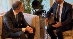 رایزنی وزیر امور خارجه عمان و رافائل گروسی در ژنو