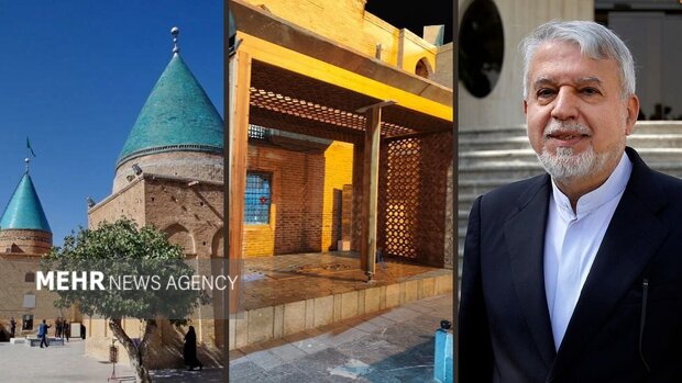 رونمایی از المان مقبره بایزید بسطامی؛تلاش برای ثبت جهانی مجموعه تاریخی