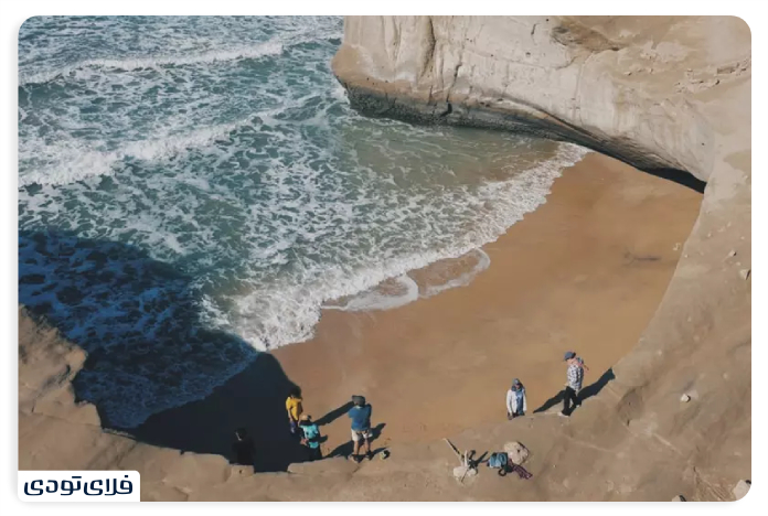 تفریحات ساحل بنود در عسلویه
