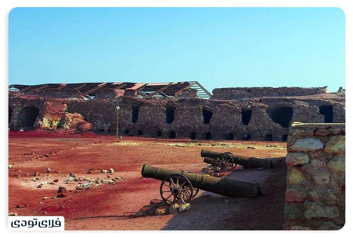 ساحل نقره ای هرمز قلعه پرتغالی های هرمز