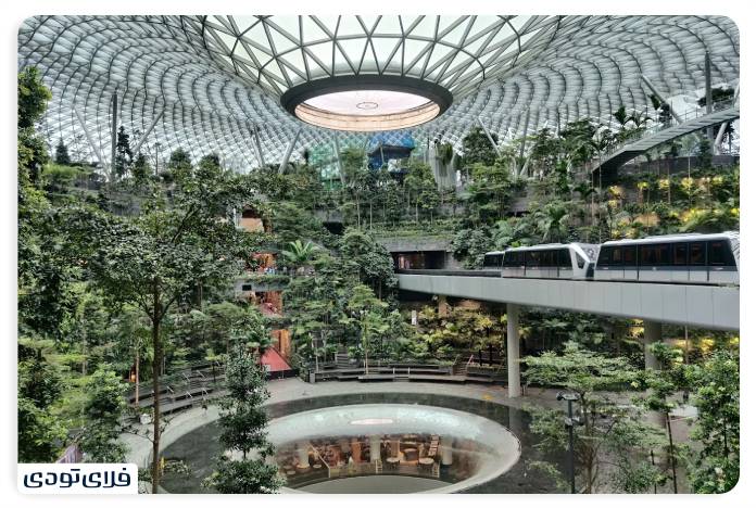 فرودگاه سنگاپور فرودگاه سنگاپور | بهترین فرودگاه جهان!