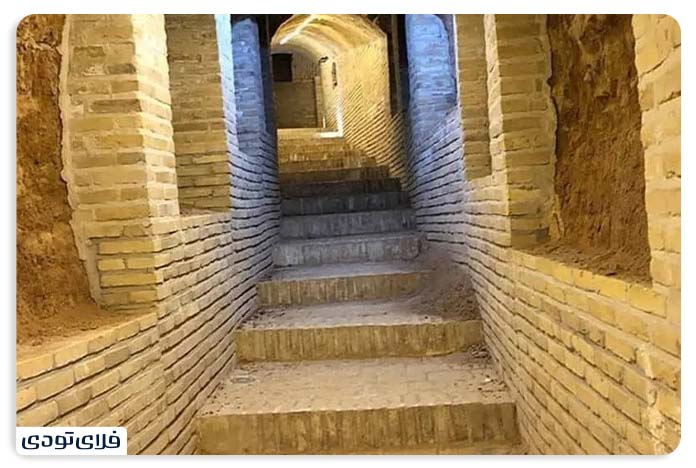 مسیر دسترسی به قنات زارچ یزد