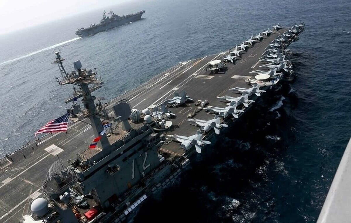 وضعیت عجیب پرسنل ناو هواپیمابر جرالد فورد / یک رسانه عبری افشا کرد