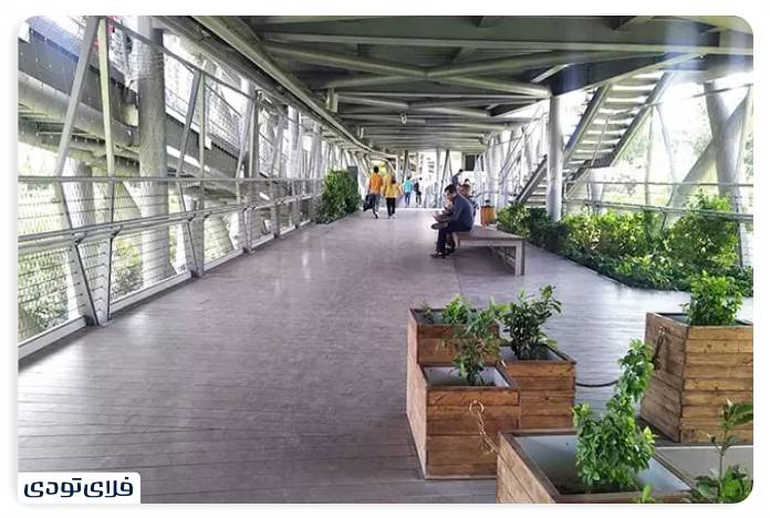 پل طبیعت تهران پل طبیعت در تهران