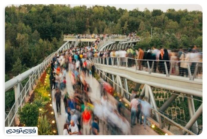 پل طبیعت تهران عکاسی در پل طبیعت