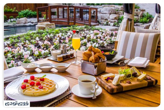 پل طبیعت تهران رستوران ها و کافه های پل طبیعت