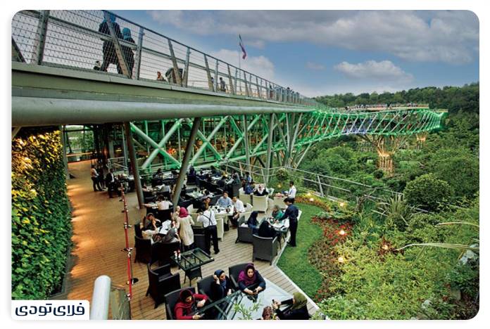 پل طبیعت تهران رستوران های پل طبیعت