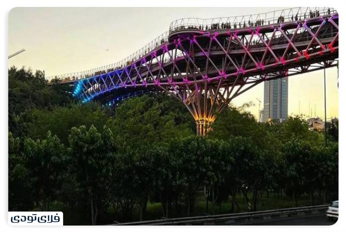 پل طبیعت تهران طراح پل طبیعت