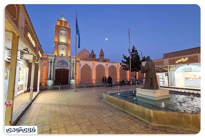 مسیرهای دسترسی به کلیسای وانک