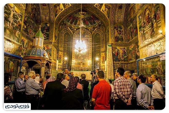 کتیبه های کلیسا وانک اصفهان